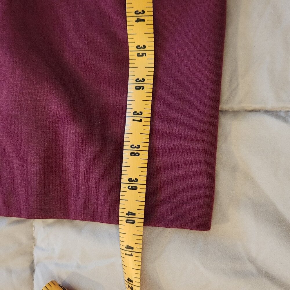 Boden NWT Petite Mulled Wine Nellie Ponte V-Neck Wrap Dress - Picture 10 of 15